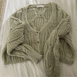 CJLA cropped Mina sweater